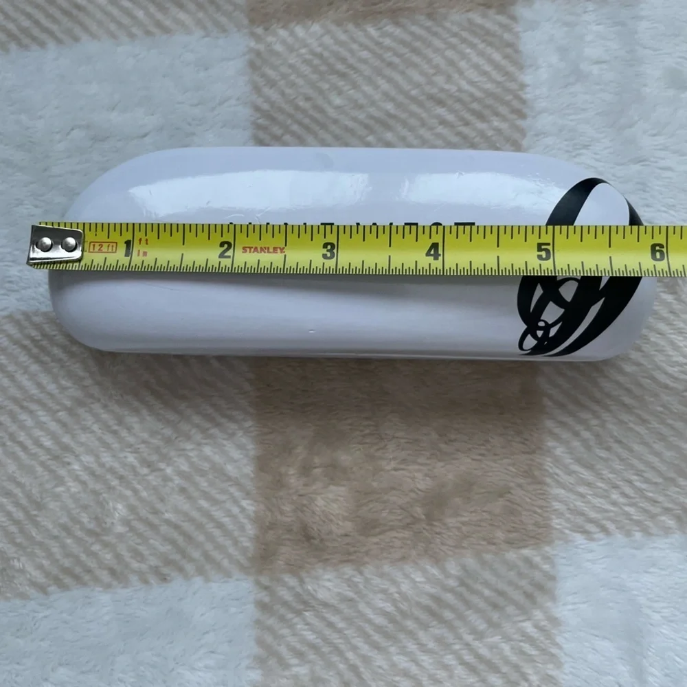 Nine West White and Black Sunglasses Case